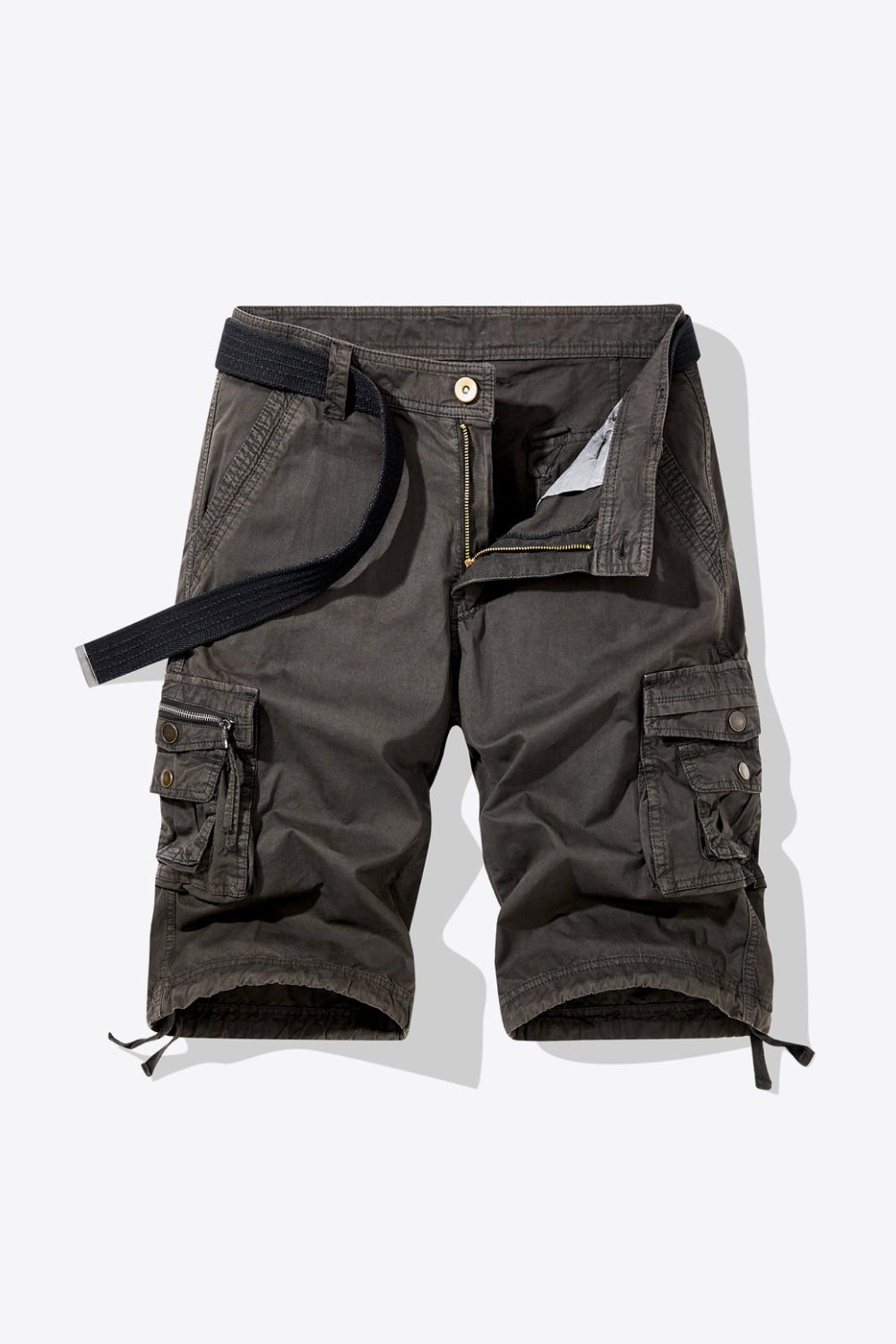 Belted Cargo Shorts