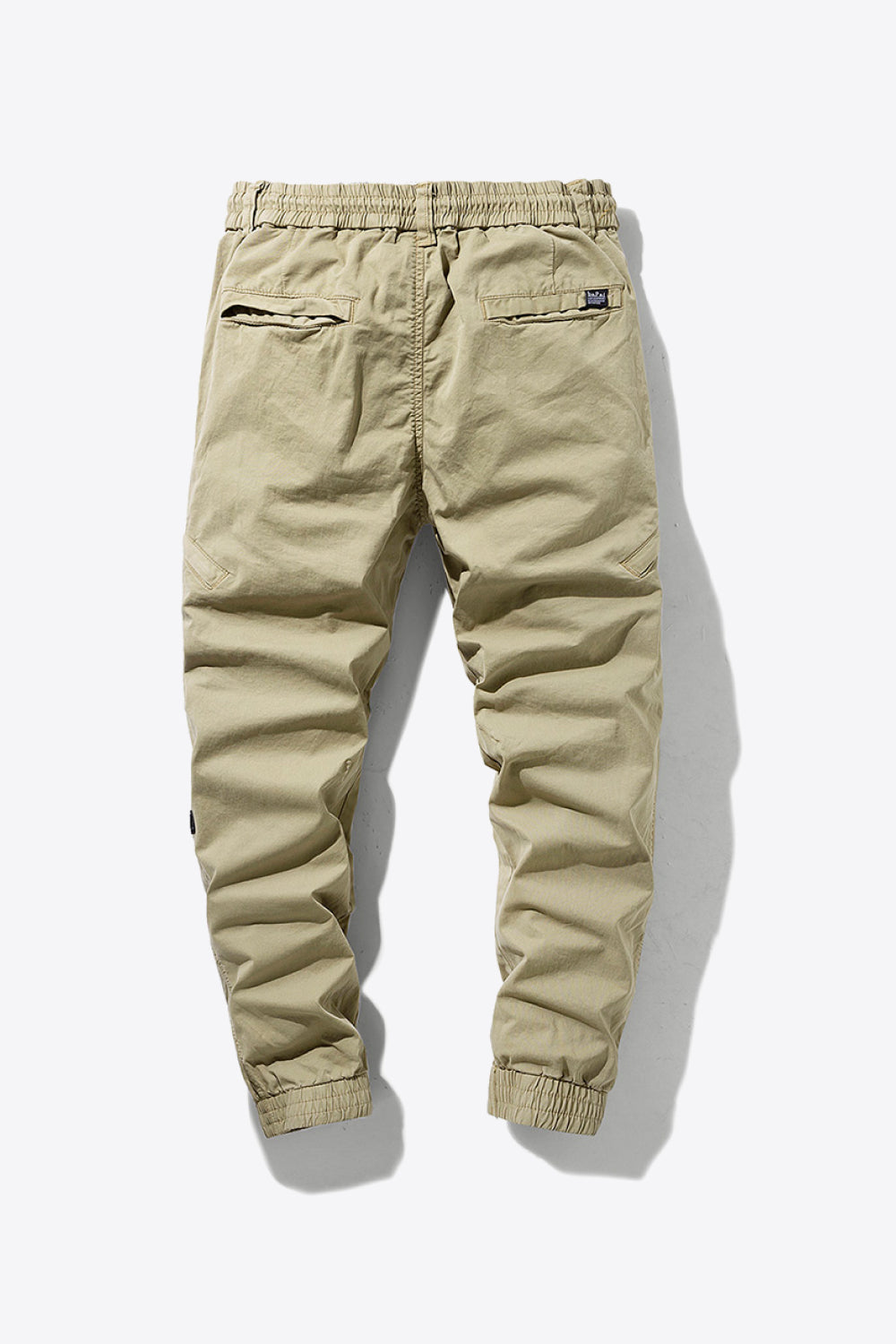 Drawstring Waist Cargo Joggers