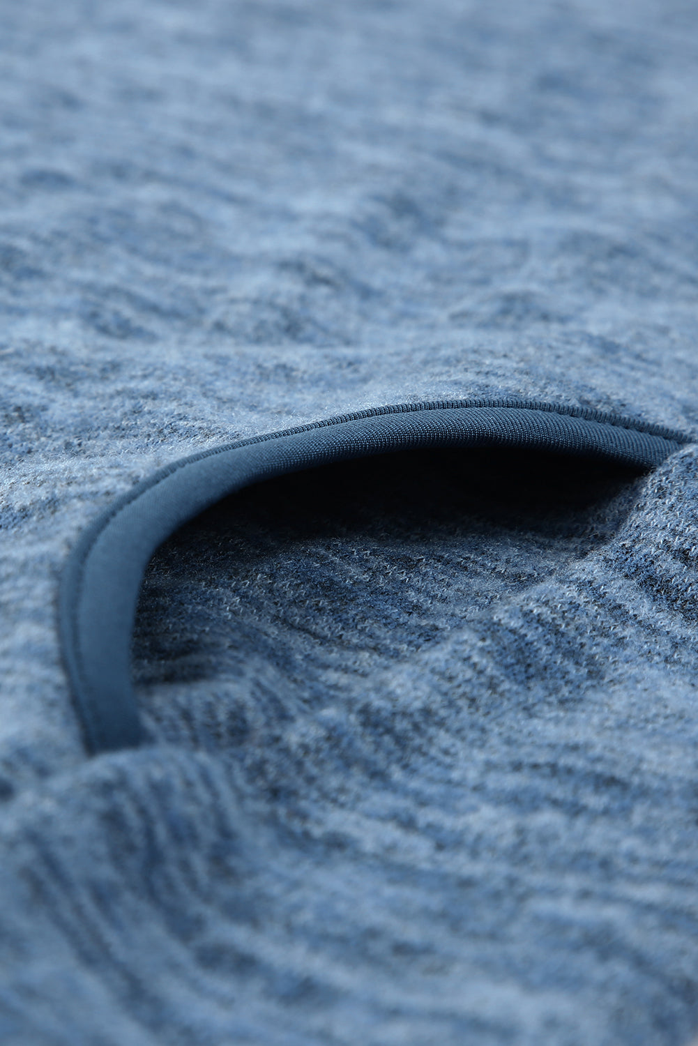 Heathered Quarter-Zip Sweatshirt
