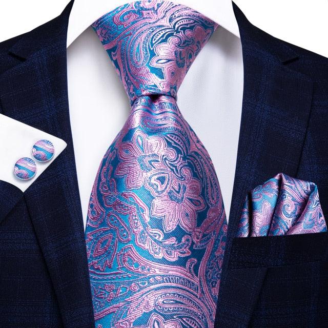 20 Styles Party Wedding Classic Fashion Pocket Square Tie New Floral Mens Tie Grey 8 5Cm Ma2