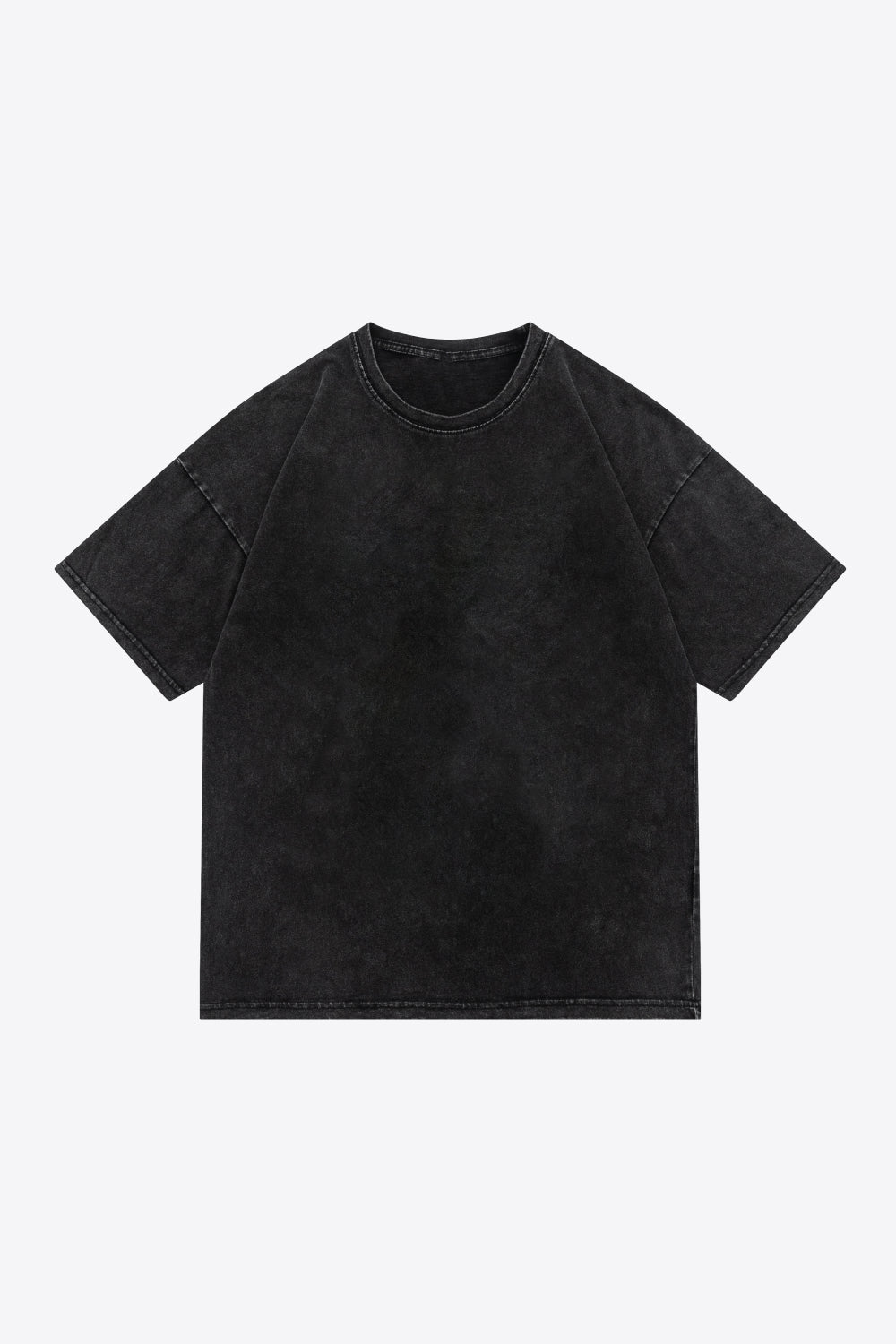 Full Size Graphic Dropped Shoulder Cotton Tee Shirt