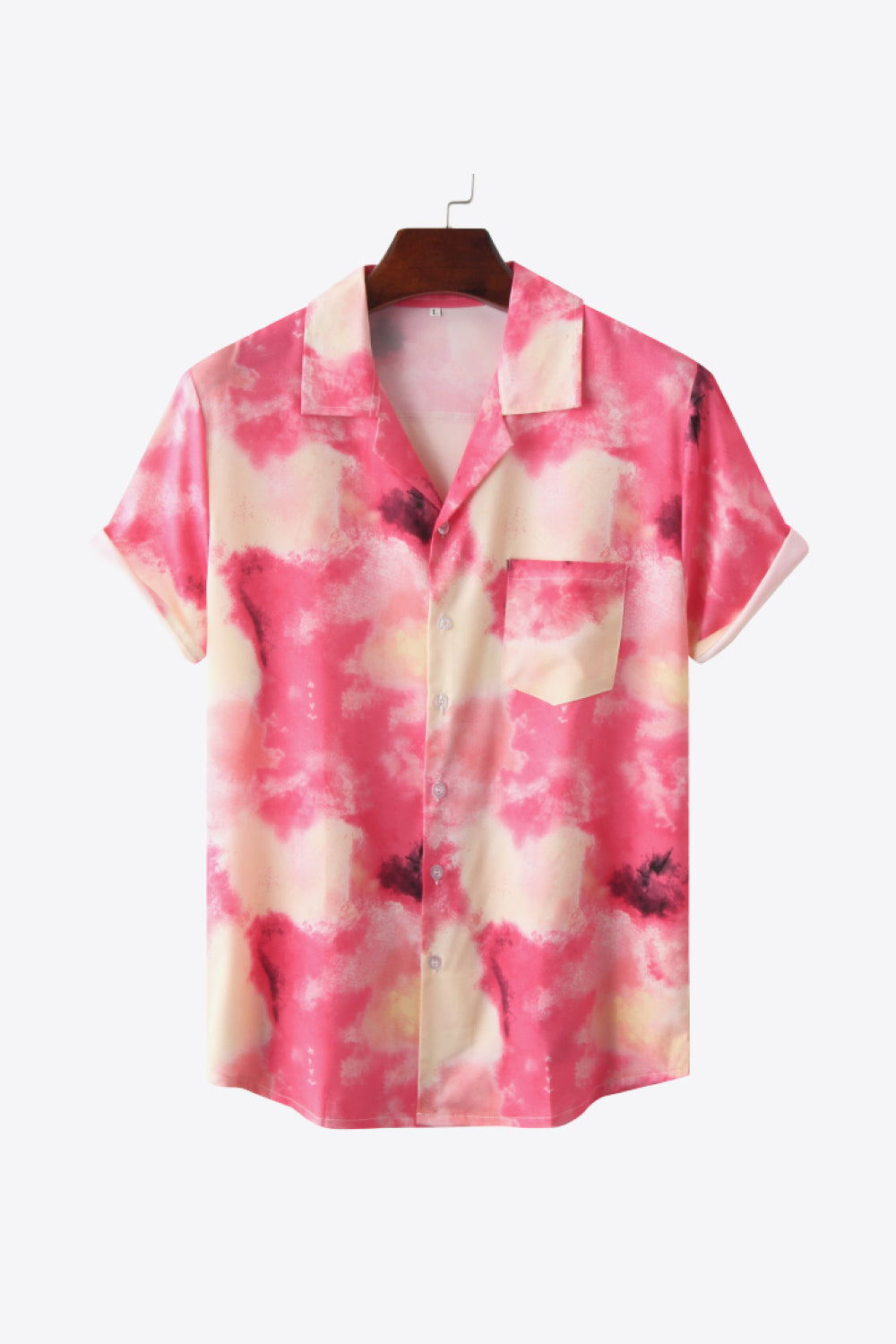 Tie-Dye Short Sleeve Pocket Shirt