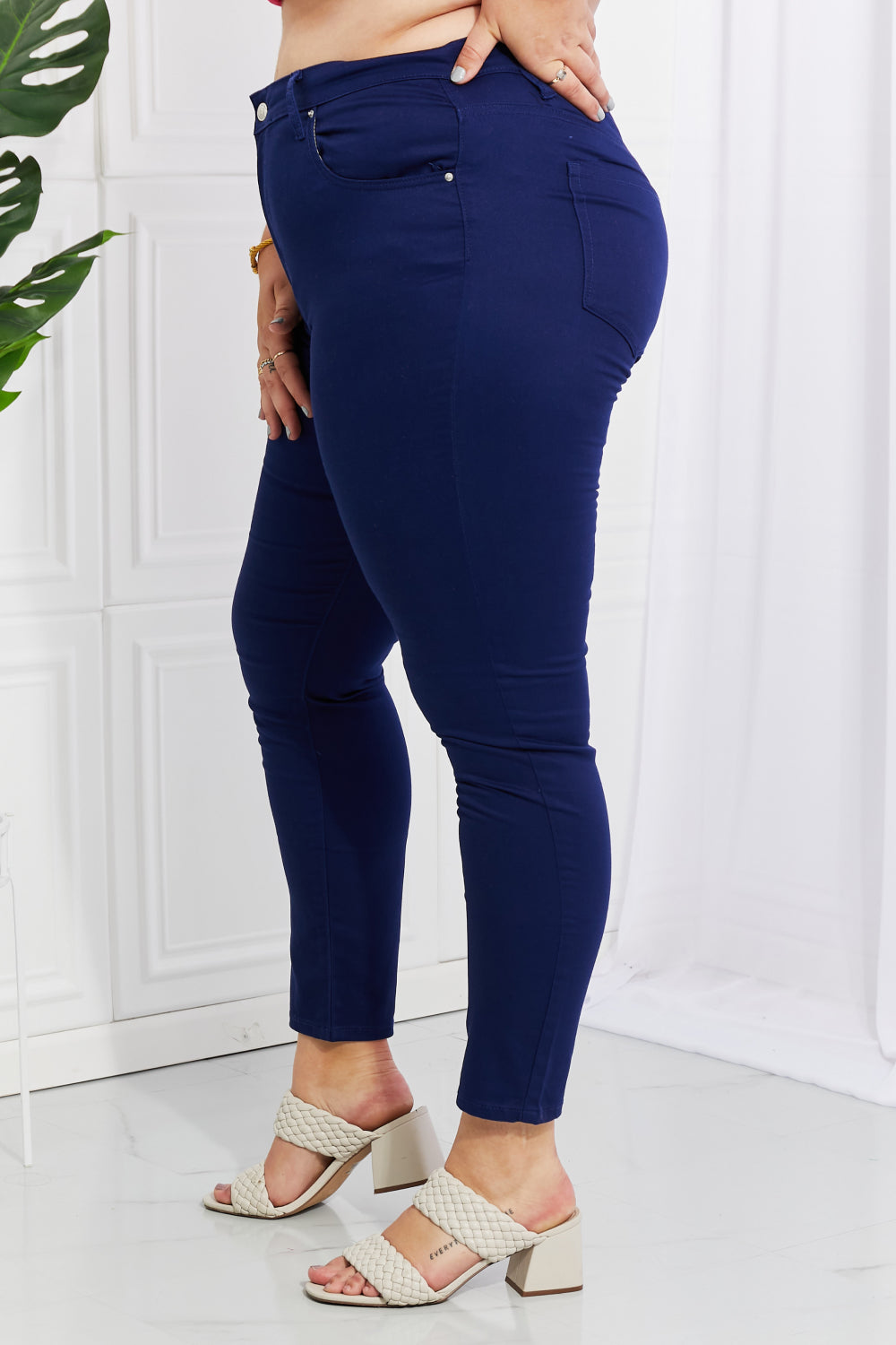 Zenana Blake Full Size High-Rise Color Skinny Jeans