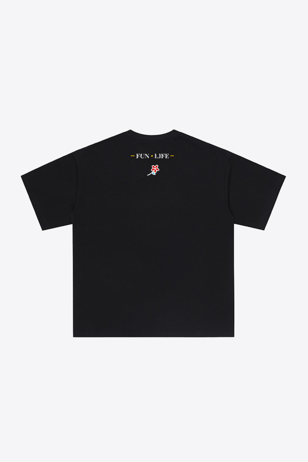 Graphic Dropped Shoulder Cotton Tee