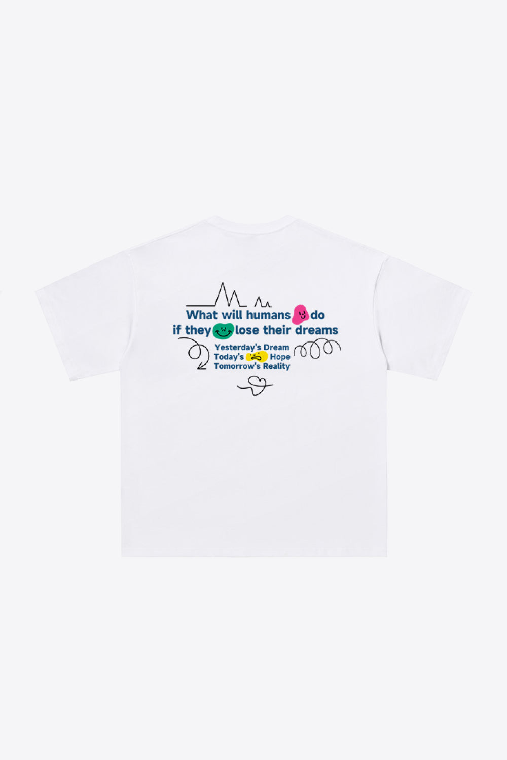 Graphic Round Neck Cotton Tee