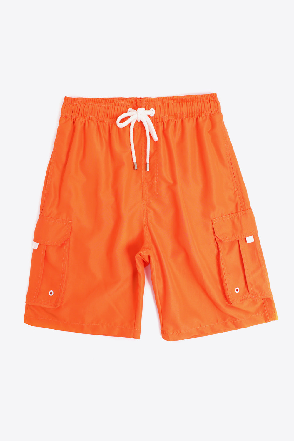 Drawstring Waist Cargo Shorts