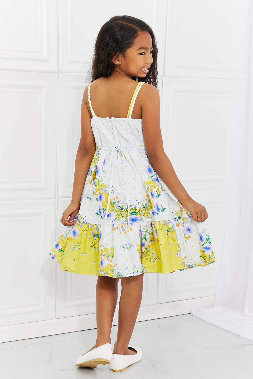 Kid's Dream Smell the Flowers Floral Dress
