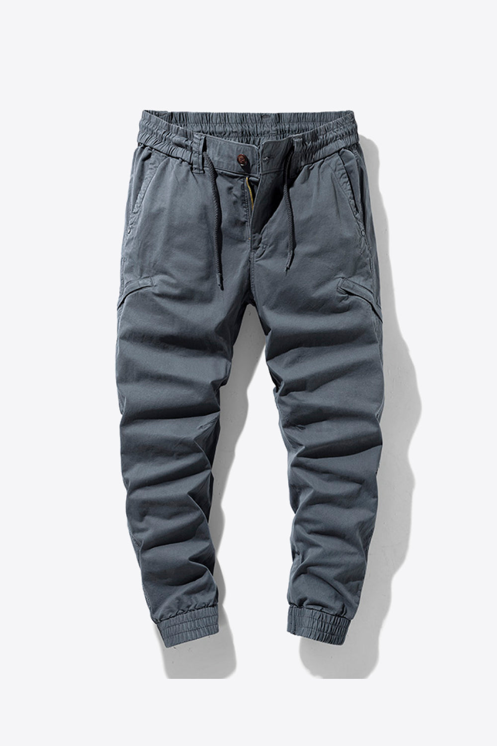 Drawstring Waist Cargo Joggers