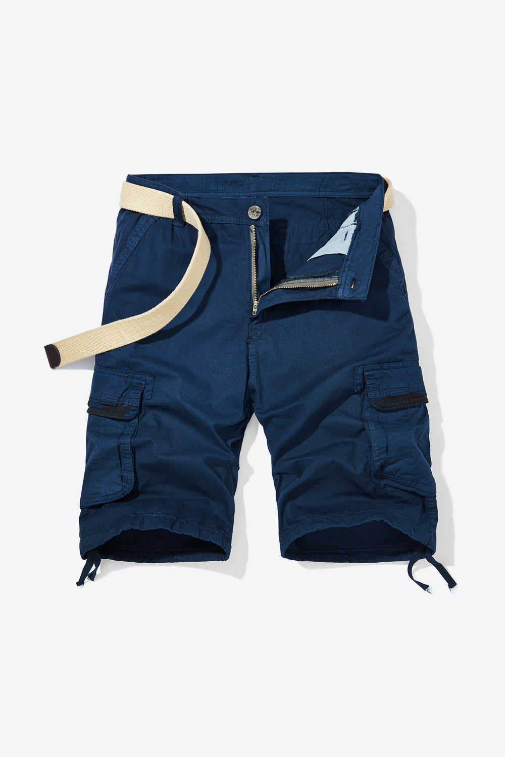 Belted Cargo Shorts