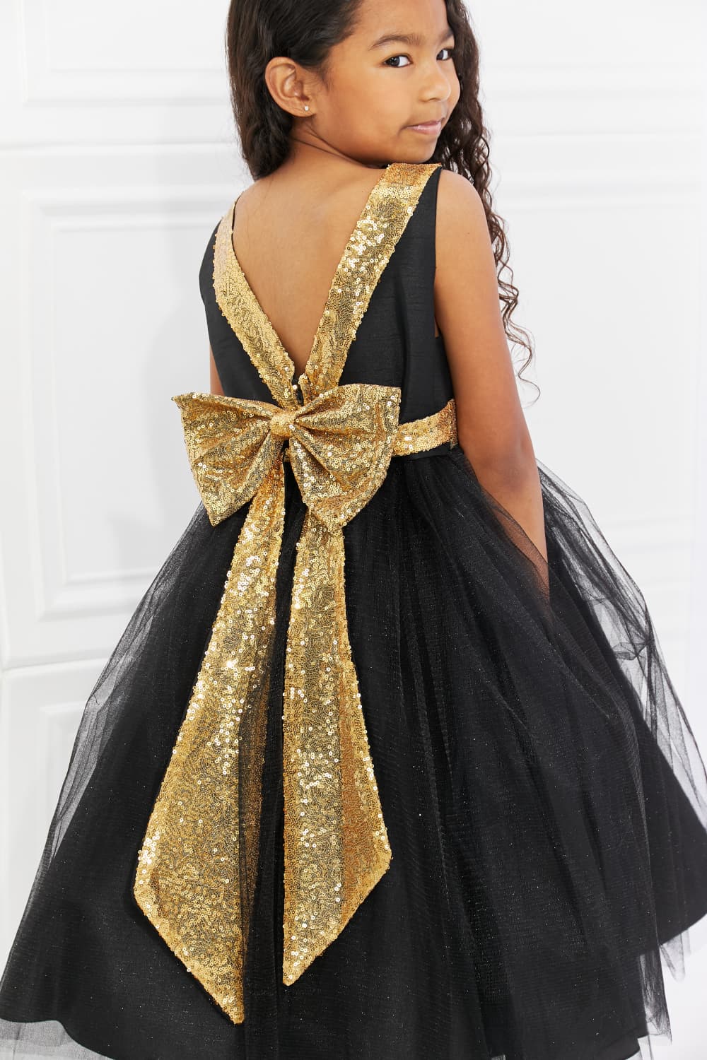 Kid's Dream Little Miss Classy Tutu Dress in Black