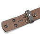 Vintage Belt Without Buckle For Men 100% Genuine Leather Belt For Jeans 3.8 CM Width Cowskin Strap With One Layer Leather