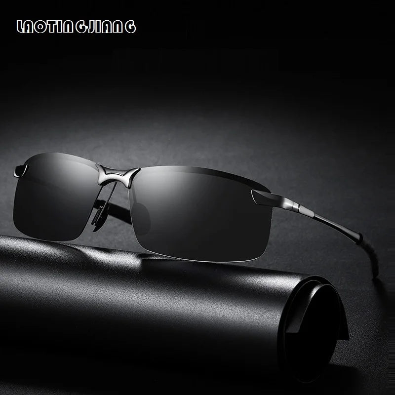Luxury Men's Polarized Sunglasses For Men Classic Driving Sun Glasses Vintage Fishing Designer Goggles Male New Shades Man UV400