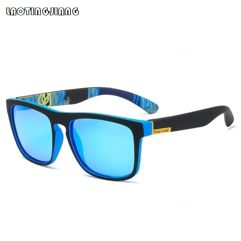 Men Women Square Vintage Polarized Glasses Men'S Designer Sunglasses Driving Travel Fishing Sun Glasses Shades For Man Uv400