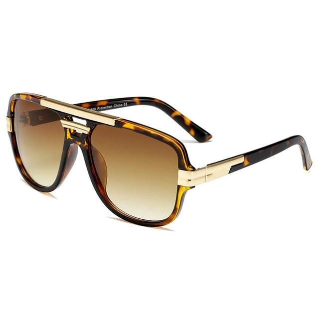 Amazing Design Sunglasses - Vintage Square Luxury Gradient Sunglasses (5WH1)(F44)