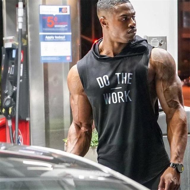 Stringer Hoodies Sporting Fitness Brand Tank Top Mens Gyms Clothing Cotton Pullover Hoody Tm7