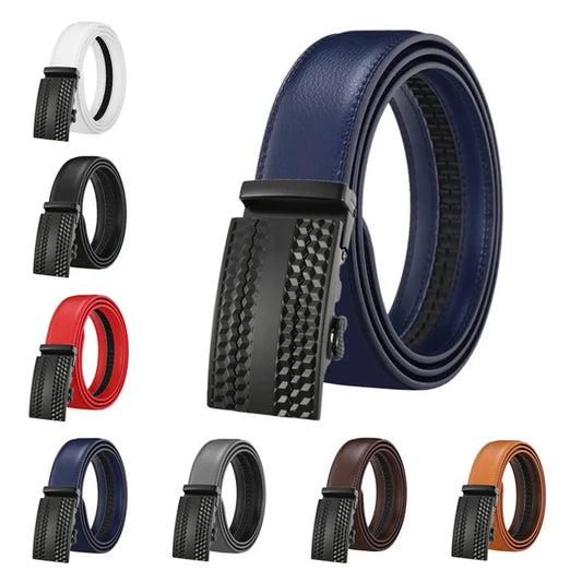 New Famous Brand Male Belt Designer Automatic Buckle Leather Men Belt 3.5cm Luxury Belts for Men Ceinture Homme Men's Belts