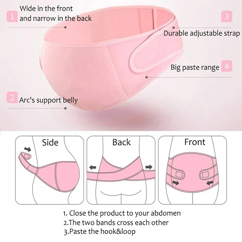 Maternity Belly Support Band – Comfortable Prenatal & Postpartum Waist Belt