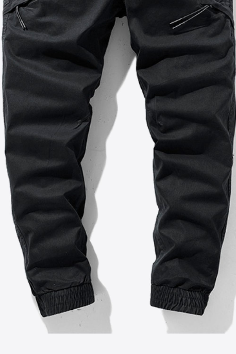Drawstring Waist Cargo Joggers