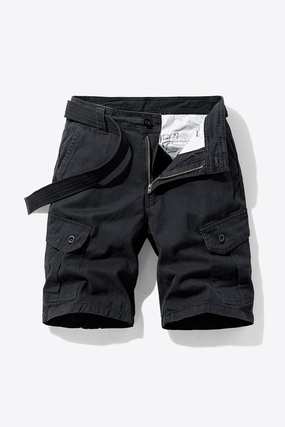 Belted Cargo Shorts