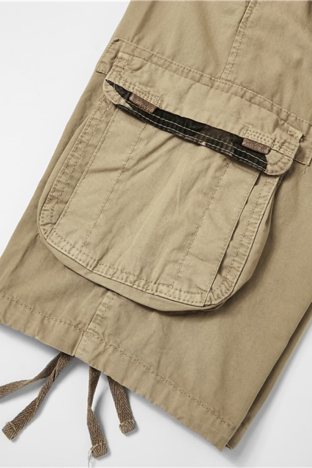 Belted Cargo Shorts