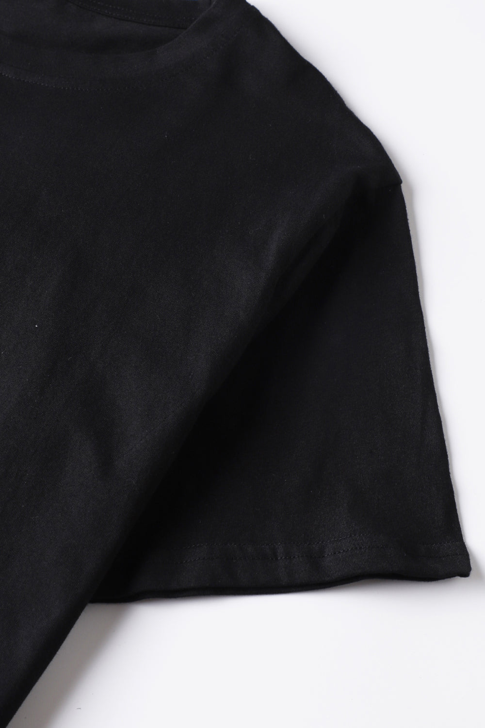 Slogan Graphic Cotton Tee Shirt