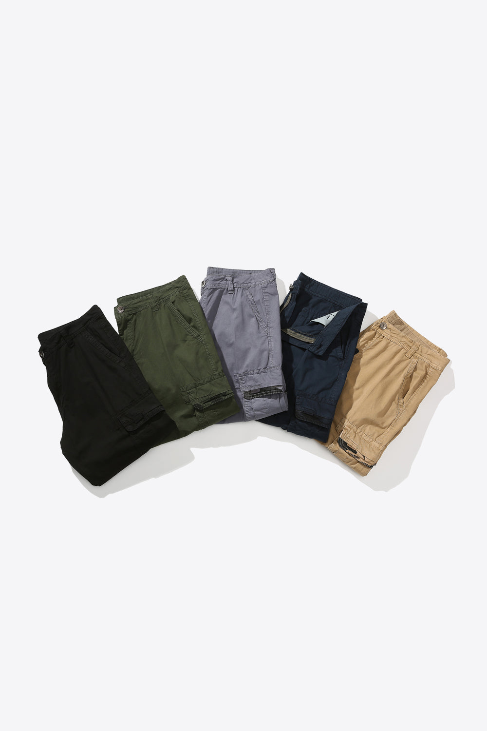 Belted Cargo Shorts