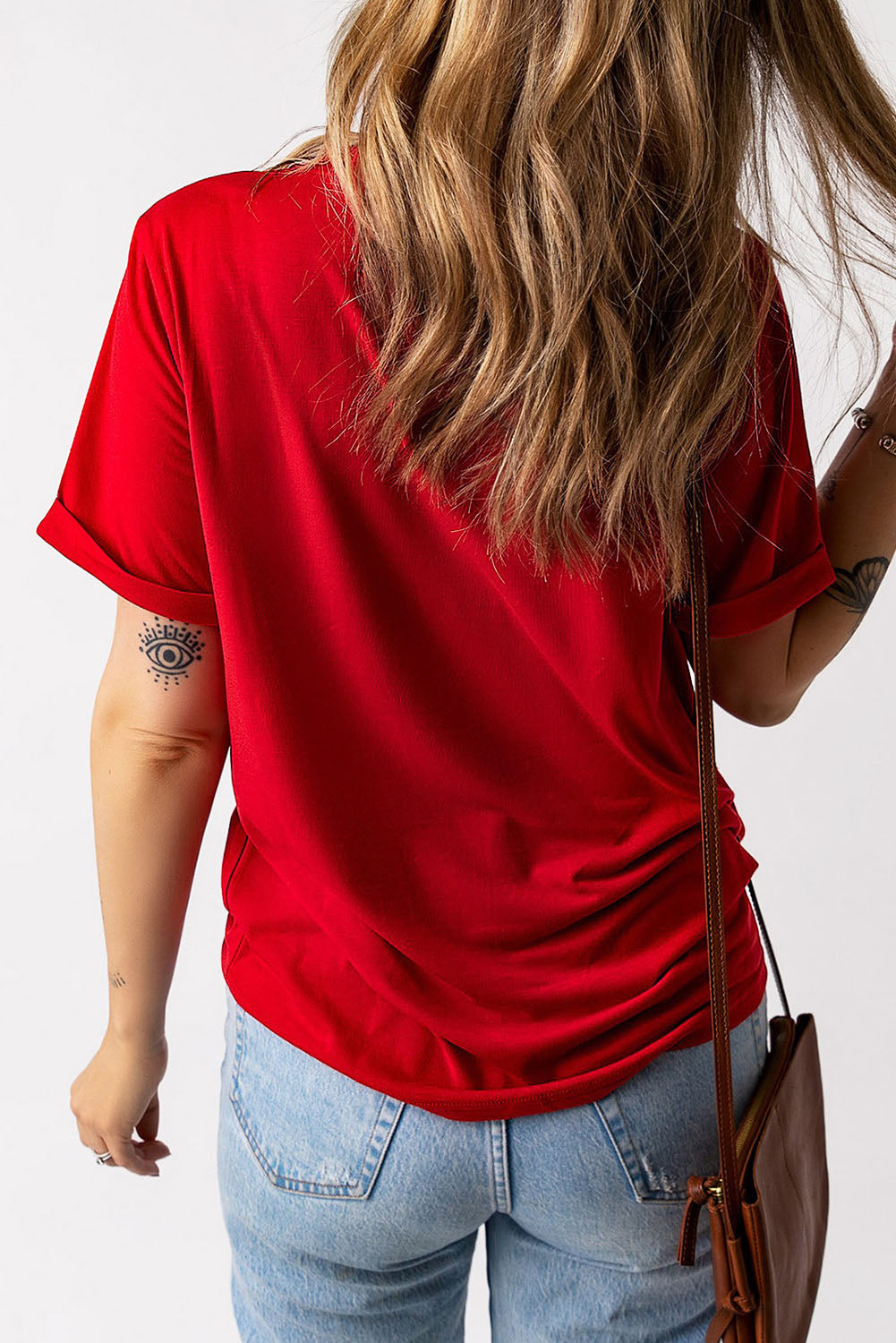 Easter Egg Graphic Cuffed T-Shirt