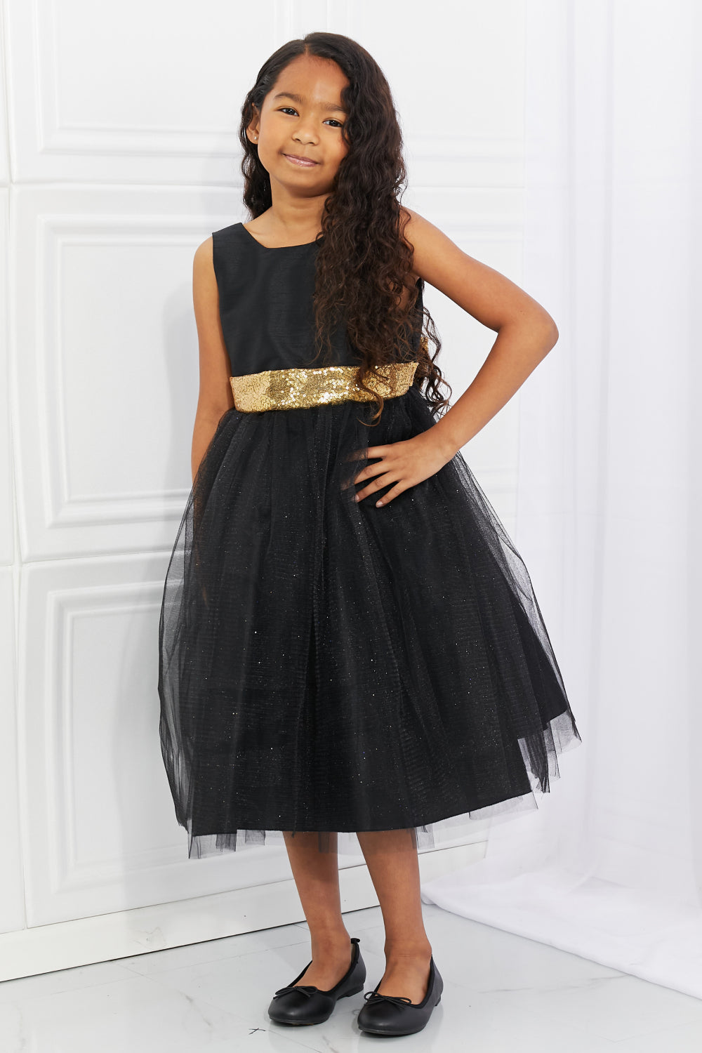 Kid's Dream Little Miss Classy Tutu Dress in Black