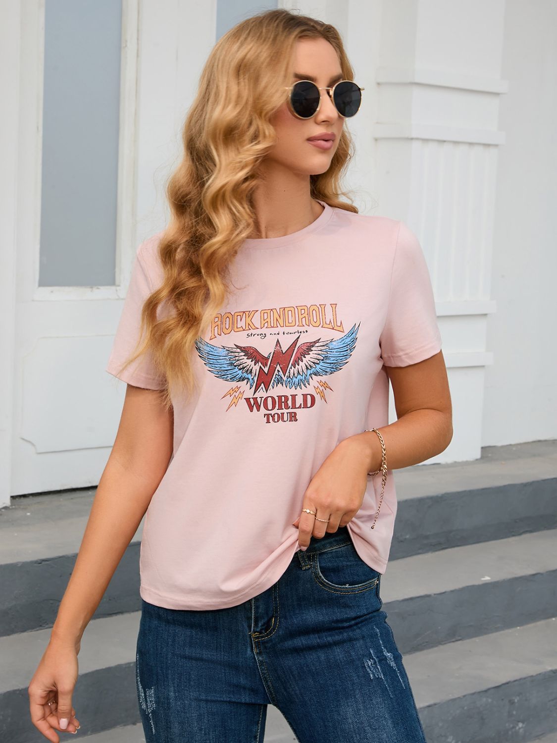 Graphic Round Neck Tee