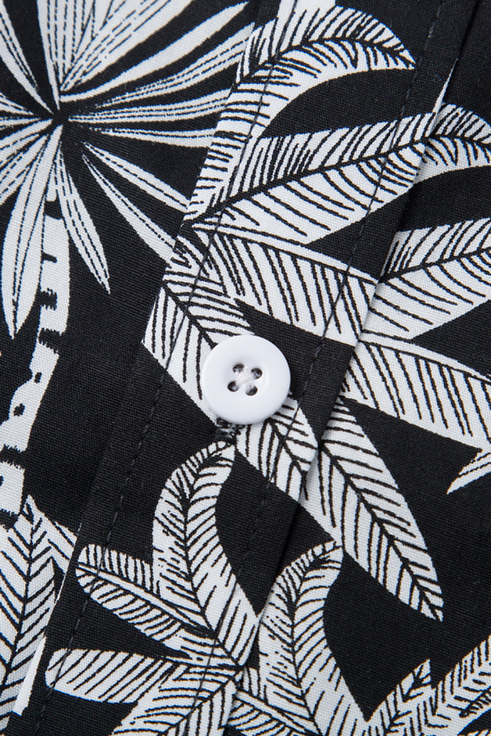 Printed Button-Up Vacation Shirt