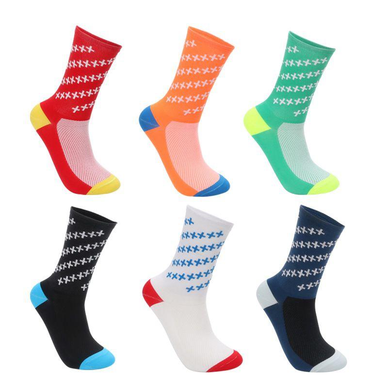 1 Pair Sport Socks Cycling Professional Socks - Men's Wear Resistant Breathable Training Socks