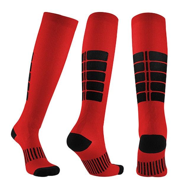 1 Pair Unisex Compression Socks - Leg Relief Pain Knee High Stocks (1U92)