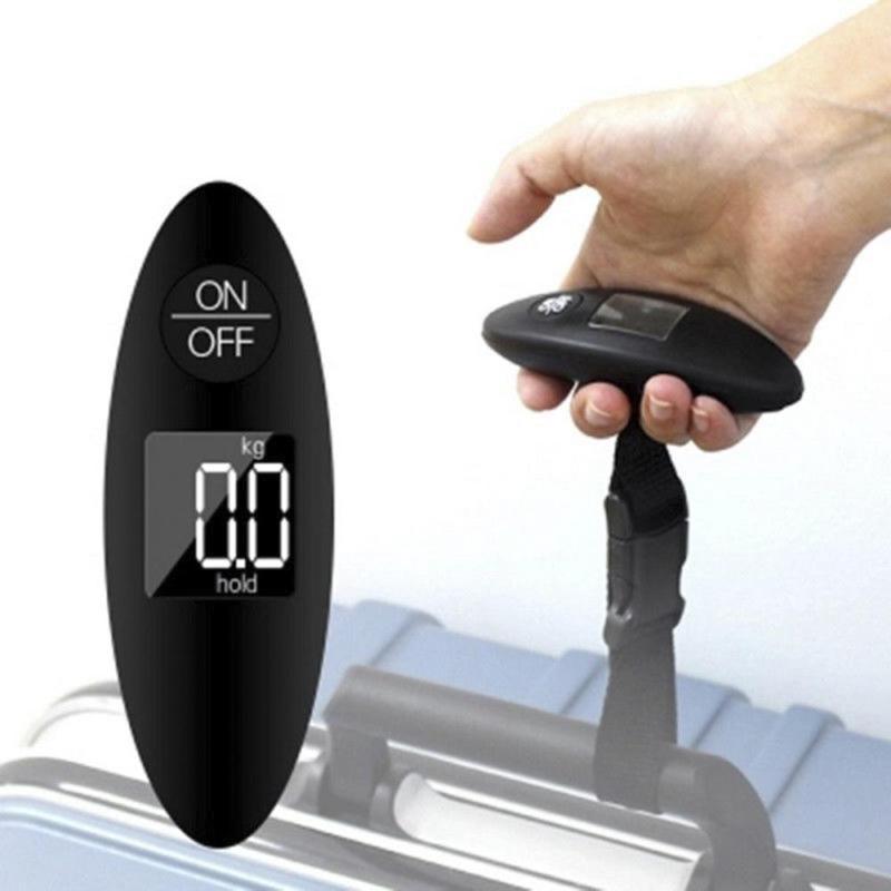 100g/40kg Digital Scales Luggage - Scale LCD Display Portable Mini Electronic Pocket Travel Handheld Weight Balance Tool (2U104)