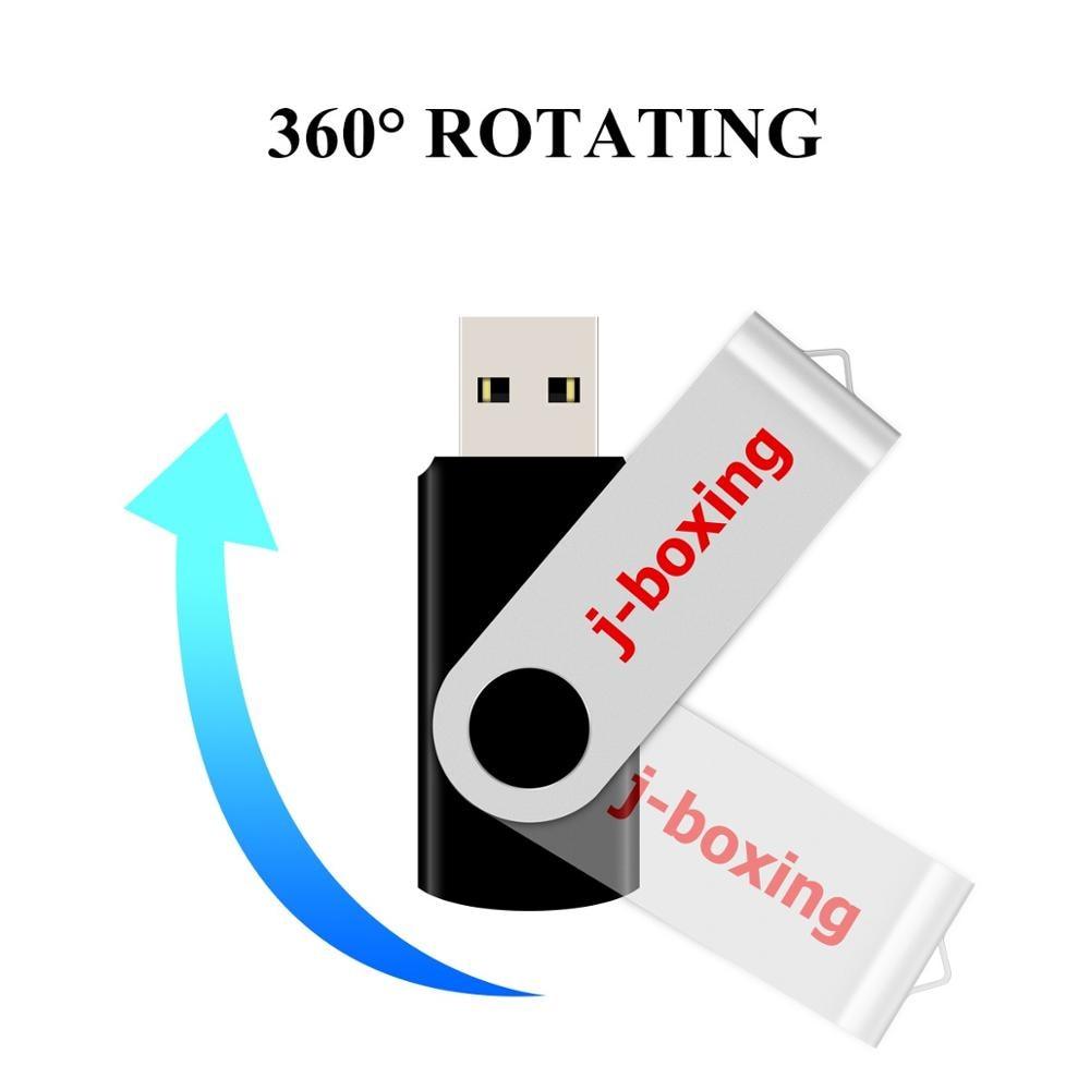 10PCS Swivel 1GB USB Flash 4GB 16GB 32GB Flash Memory Sitck Metal Pen Drives (CA3)(1U52)