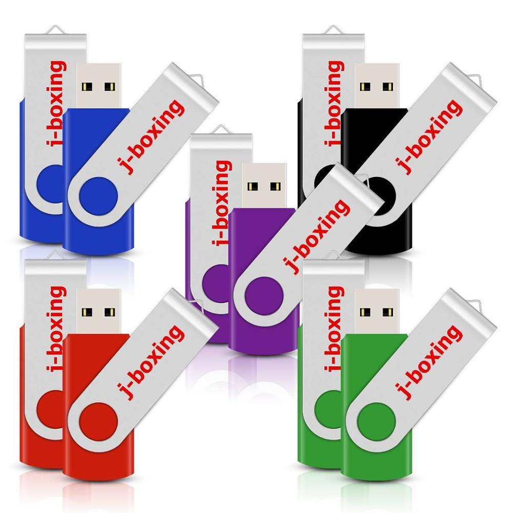 10PCS Swivel 1GB USB Flash 4GB 16GB 32GB Flash Memory Sitck Metal Pen Drives (CA3)(1U52)
