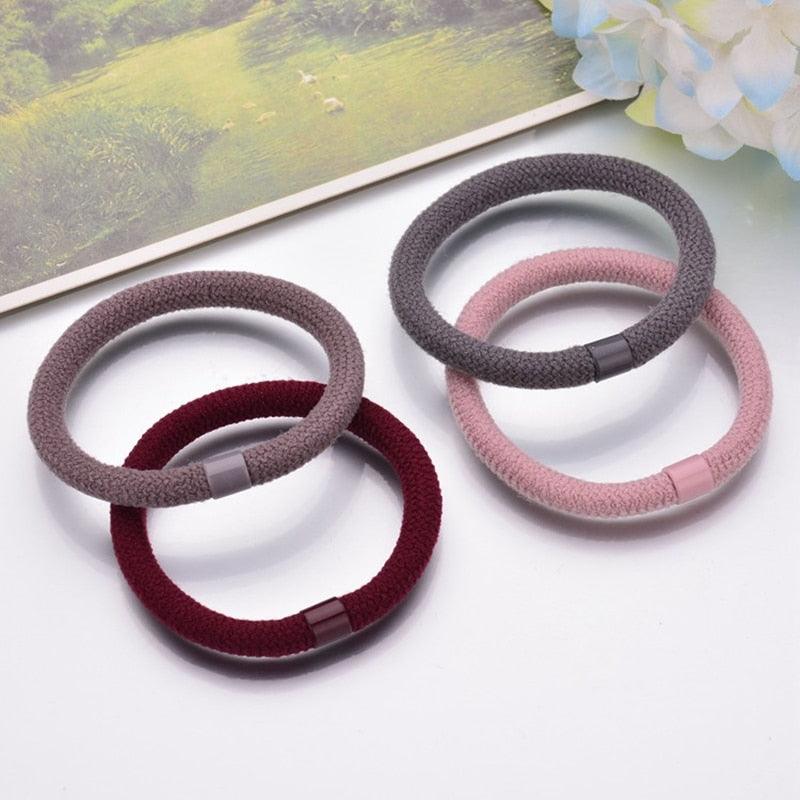 Great 10pcs/lot Women Elastic Hair Bands - Simple Style High Elastic Hair Rope - Girls Hair Accessories (1U88)