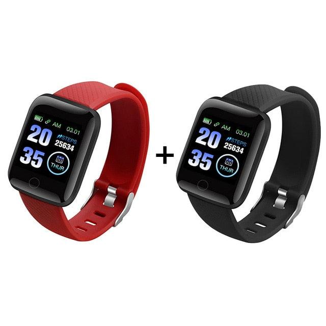 Great Smart Watch - Heart Rate Fitness Tracker Watches - Blood Pressure Monitor - Waterproof Sport For Android IOS (RW)(F84)(F82)(F48)