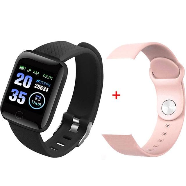 Great Smart Watch - Heart Rate Fitness Tracker Watches - Blood Pressure Monitor - Waterproof Sport For Android IOS (RW)(F84)(F82)(F48)