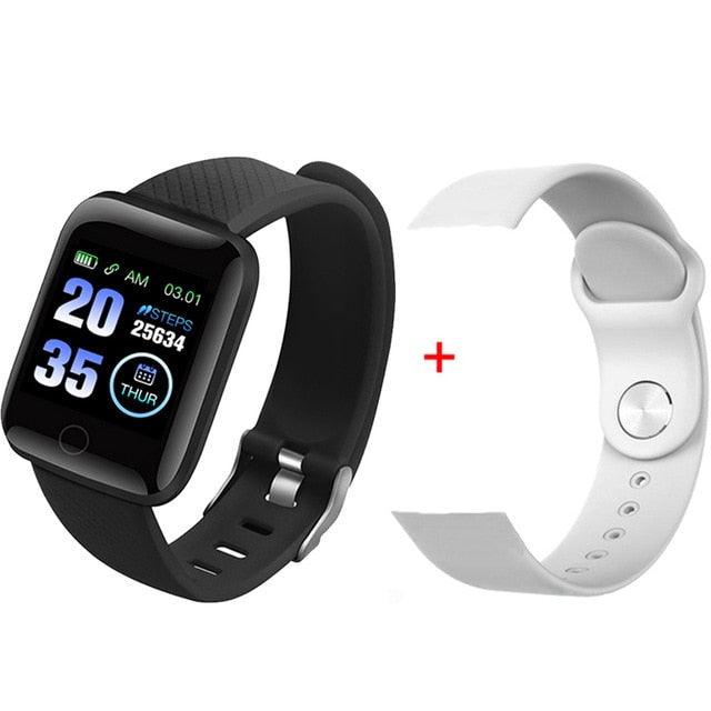 Great Smart Watch - Heart Rate Fitness Tracker Watches - Blood Pressure Monitor - Waterproof Sport For Android IOS (RW)(F84)(F82)(F48)
