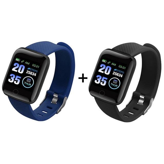 Great Smart Watch - Heart Rate Fitness Tracker Watches - Blood Pressure Monitor - Waterproof Sport For Android IOS (RW)(F84)(F82)(F48)