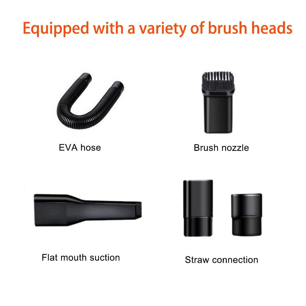 Nice 120W 3600mbar Car Vacuum Cleaner - High Suction For Car Wet And Dry - Handheld 12V Mini Car Vacuum Cleaner (D89)(7WH1)