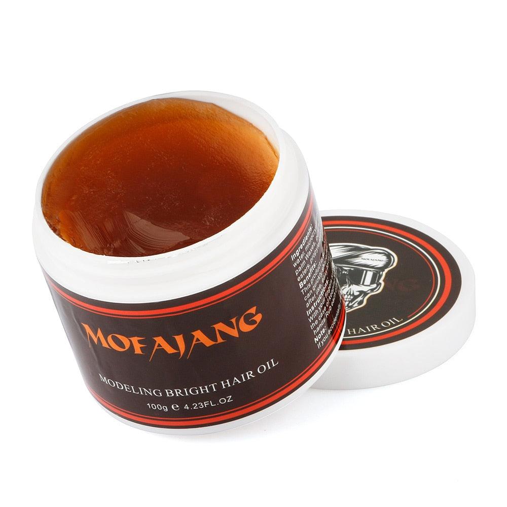 120g Professional Hair Wax Pomade Hair Pomade Styling Wax Skeleton Cream Slicked Oil Mud Hair Wax (BD2)(BD1)(1U45)