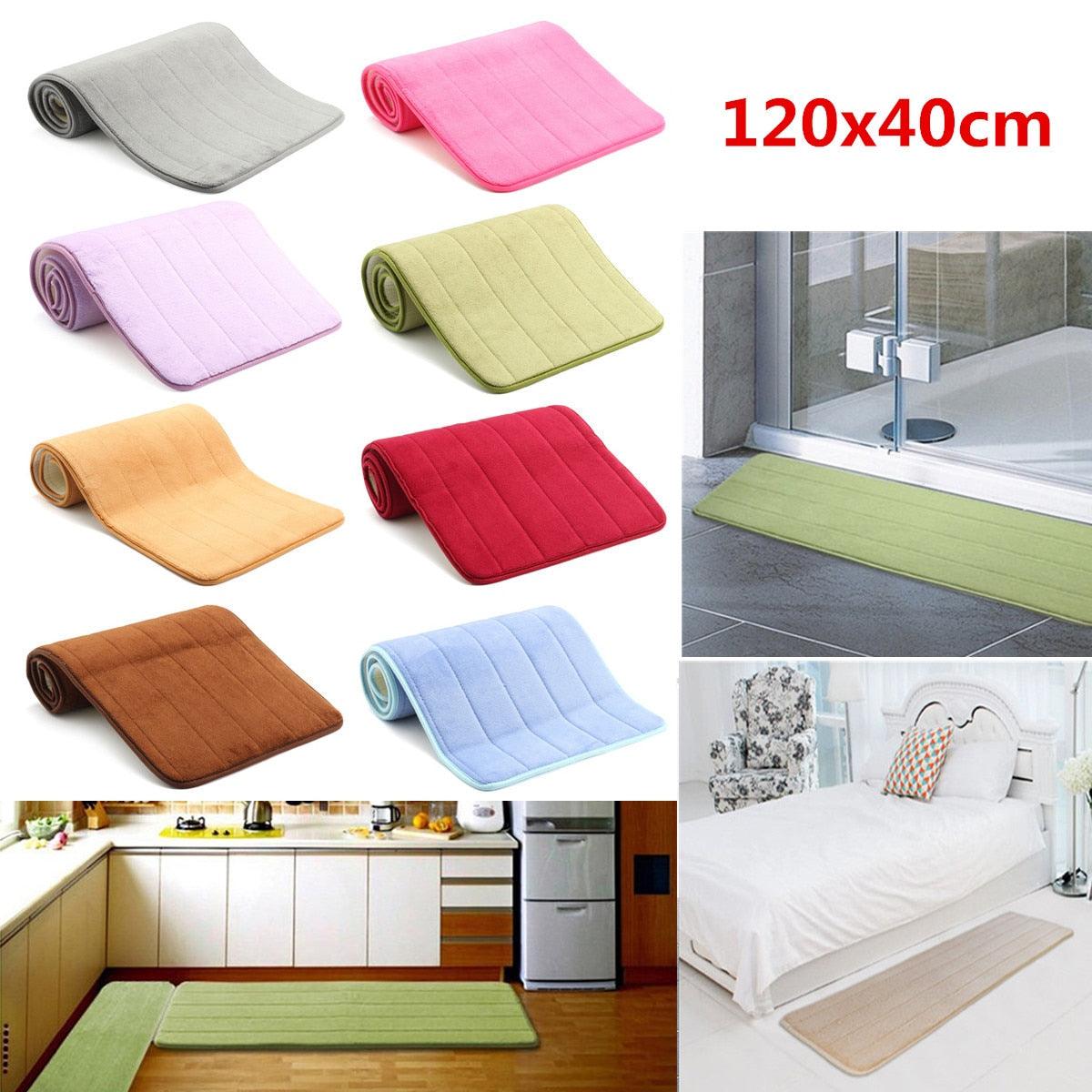 120x40cm Floor Rug Carpets for Living Room Dining Room Bedroom Bathroom Water Absorbent (RU4)(1U68)(F68)