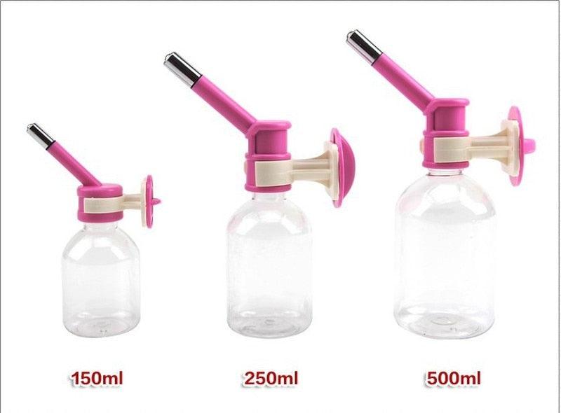 150ML / 250ML/ 500ML Dog Water Bottle Dog Feeders -Pets Puppy Drinking Water Dispenser Feeder (7W1)(F71)