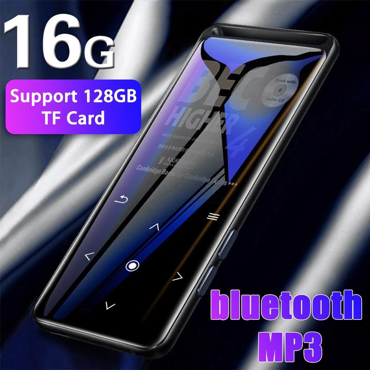 16GB bluetooth MP3 Player Earphones HiFi fm Radio mini USB mp3 Sports MP 4 HiFi Portable Music Players (HA6)(1U57)