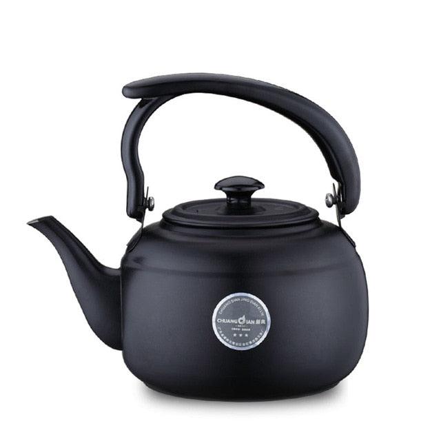 1L High Quality Stainless Steel Water Kettle Creative Thicker Tea Pot Induction Cooker Gas Cooker Tea Kettle Coffee Pot (3H1)(F59)