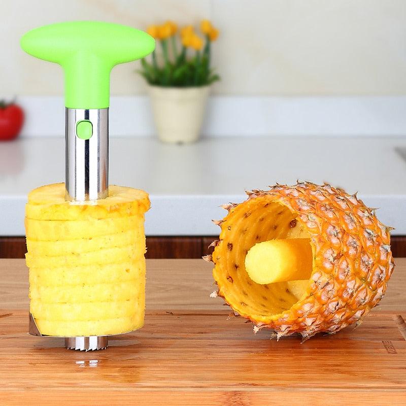 1PC Stainless Steel Pineapple Peeler Cutter Accessories - Fruit Vegetable Corer Slicer (AK3)