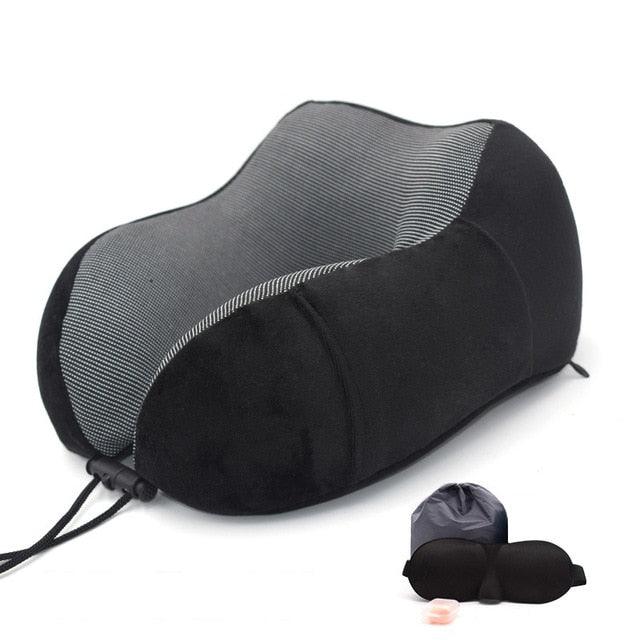 Great 1PC U Shaped Memory Foam Neck Pillows - Soft Slow Rebound Space Travel Pillow (6LT1)(F105)