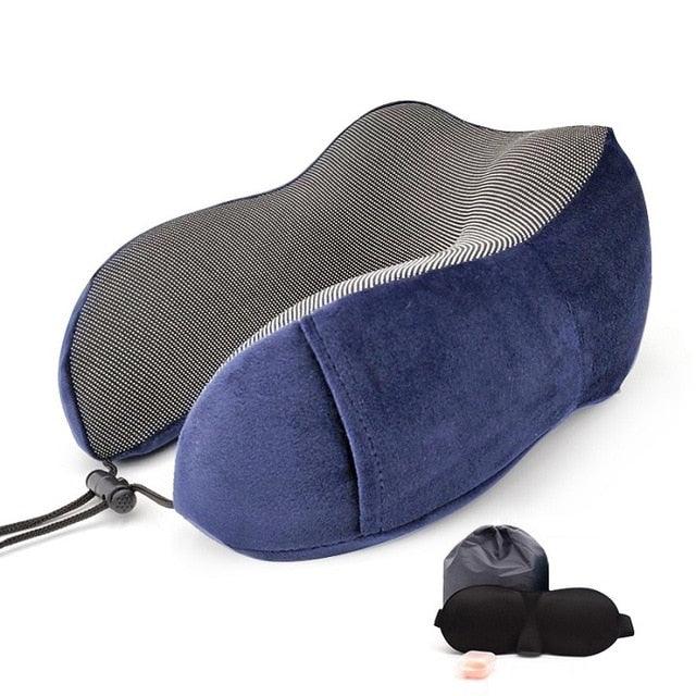 Great 1PC U Shaped Memory Foam Neck Pillows - Soft Slow Rebound Space Travel Pillow (6LT1)(F105)