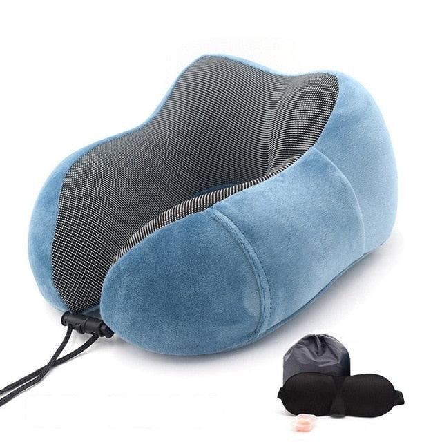 Great 1PC U Shaped Memory Foam Neck Pillows - Soft Slow Rebound Space Travel Pillow (6LT1)(F105)